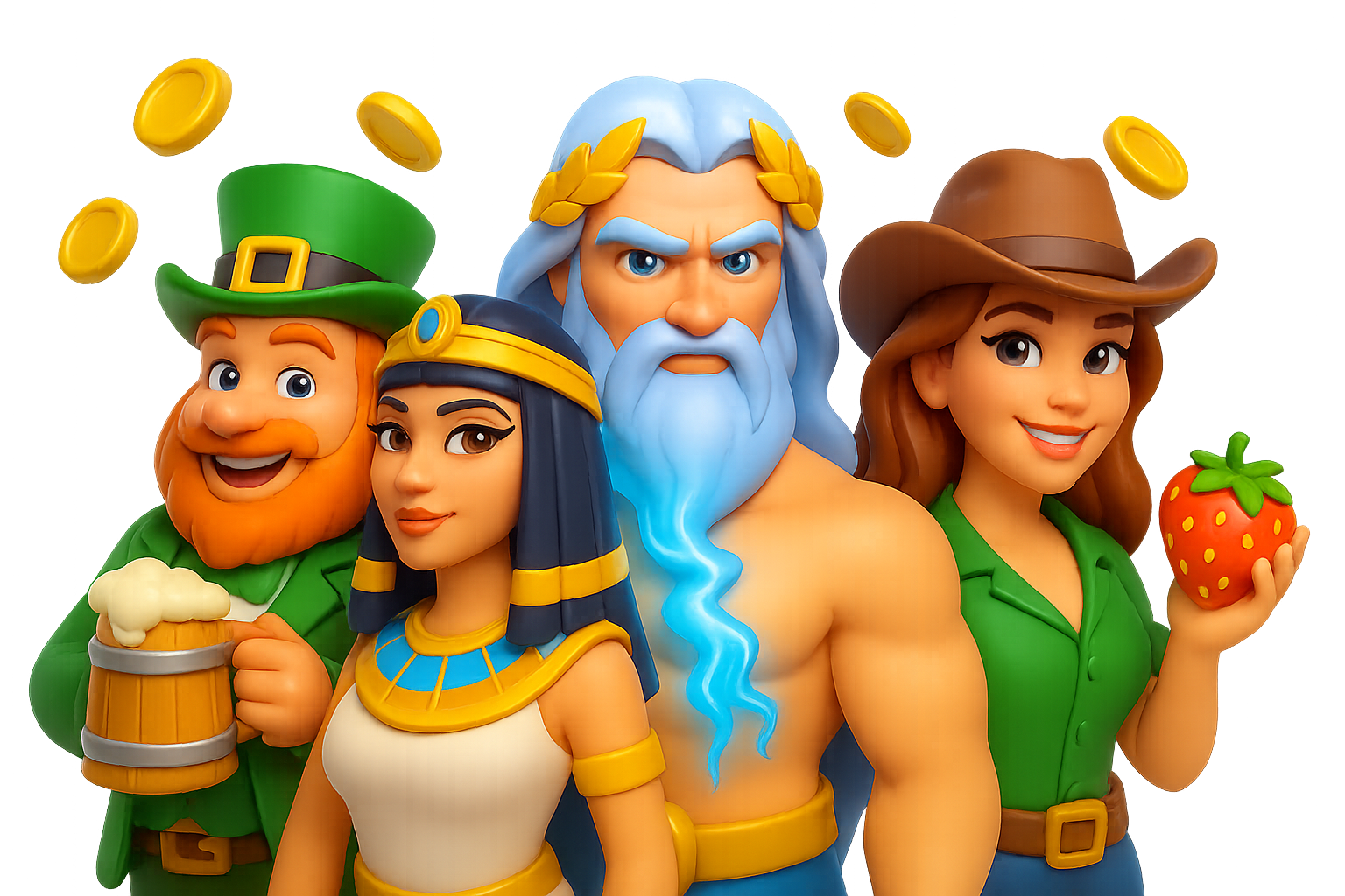 Entertainment game characters